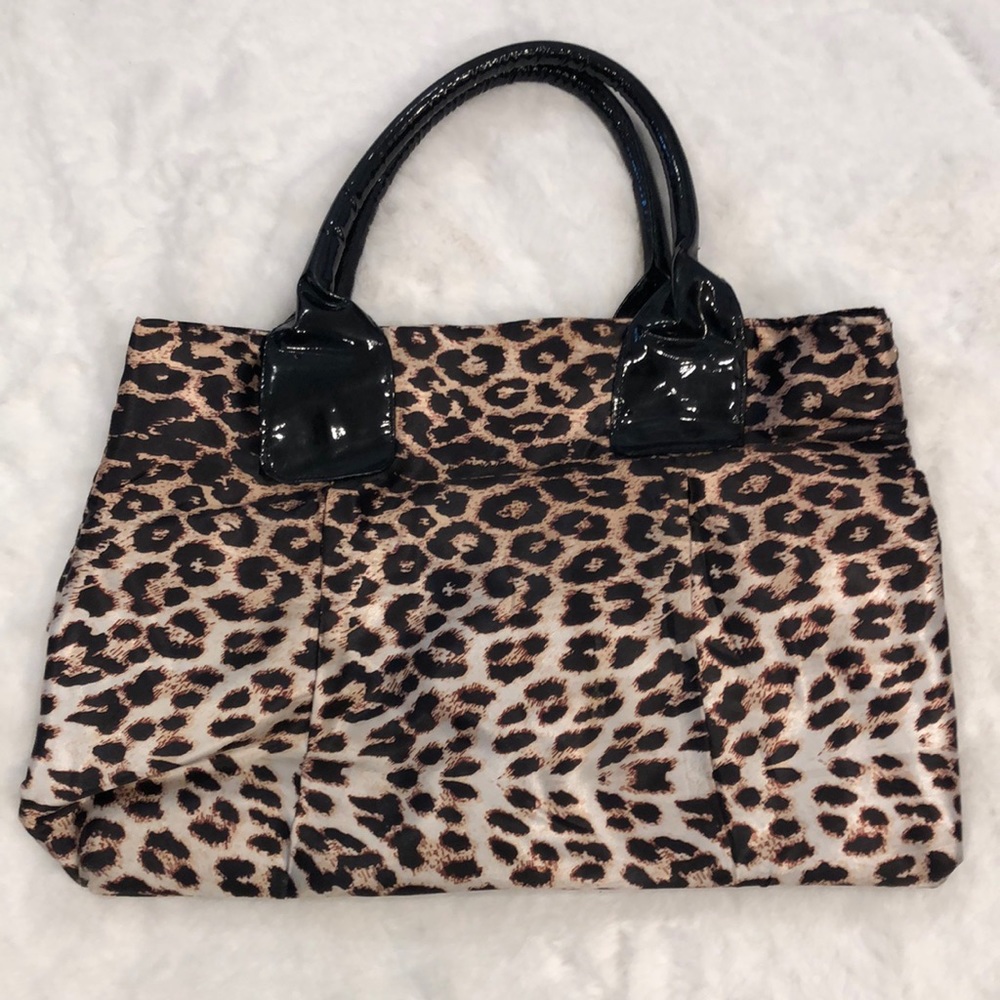 Satin Cheetah Tote bag